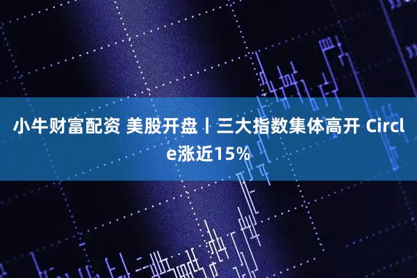 小牛财富配资 美股开盘丨三大指数集体高开 Circle涨近15%