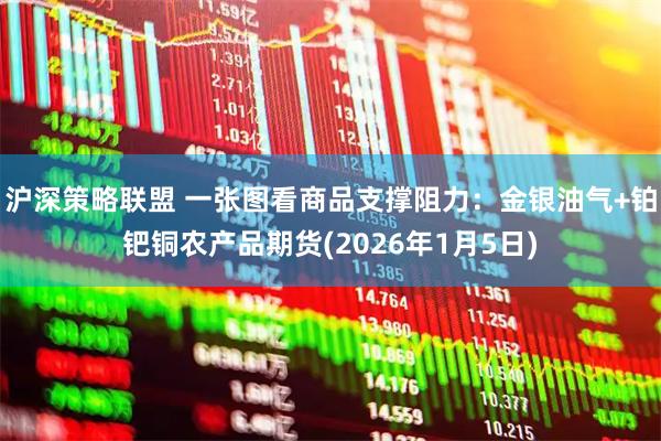 沪深策略联盟 一张图看商品支撑阻力：金银油气+铂钯铜农产品期货(2026年1月5日)